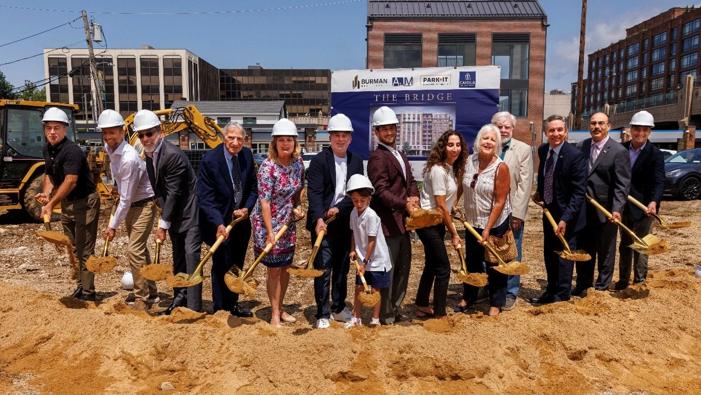 Editorial image illustrating: Burman Real Estate Breaks Ground on $130M Mineola Condo Project